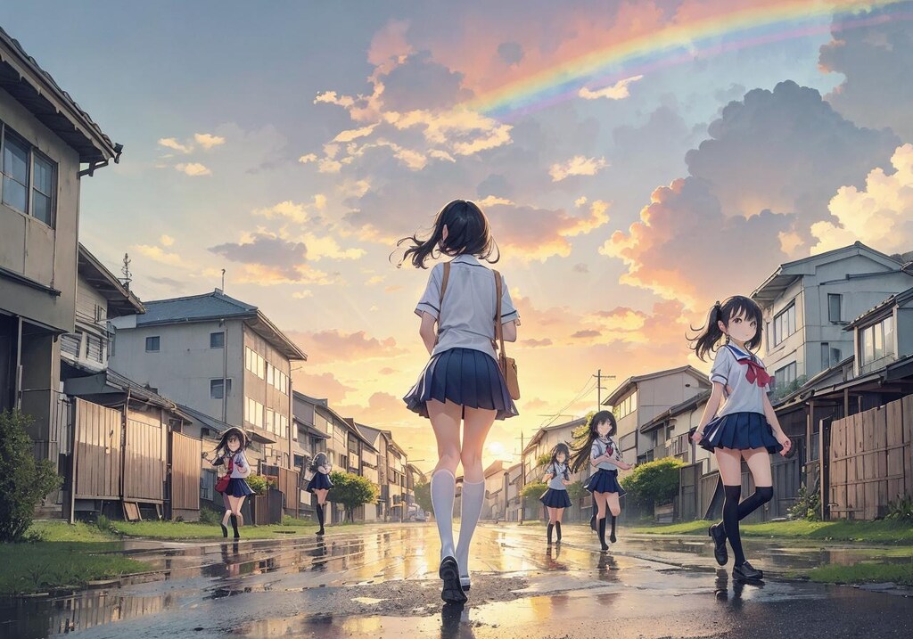 雨上がり