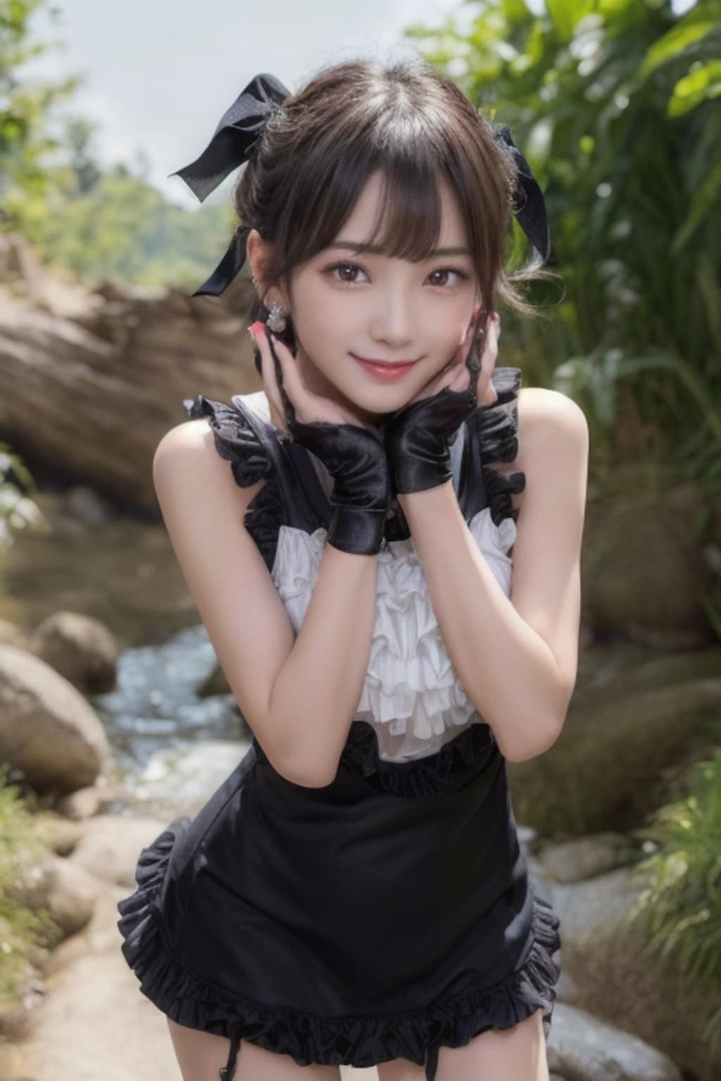 晴れのち曇り 夕方から雨っ娘ちゃん