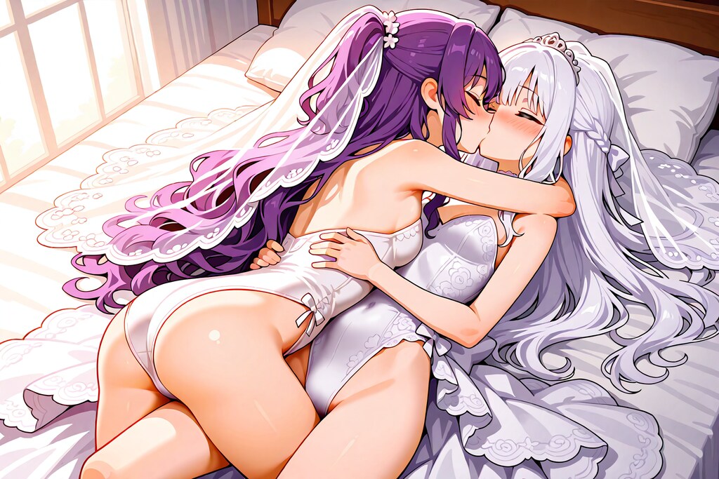 LILYちゃんとLILACちゃんの百合婚