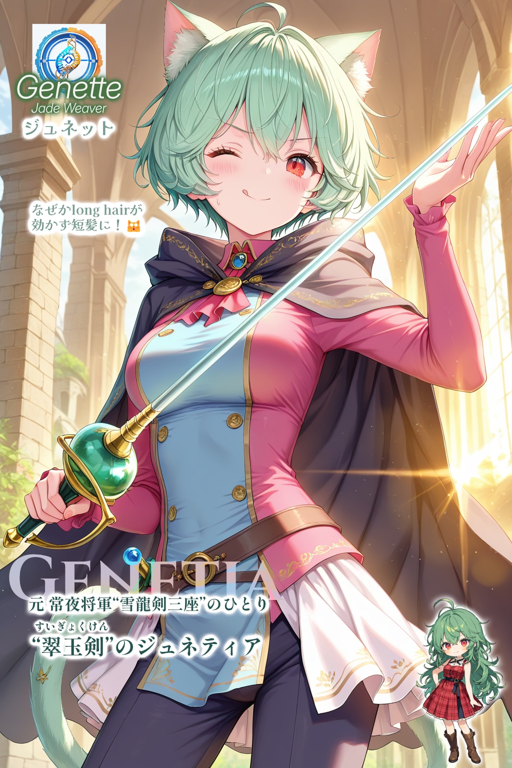 【夢エリ】QILIN版の夢エリメンバーズ (nano-banana修正例もあるよ)