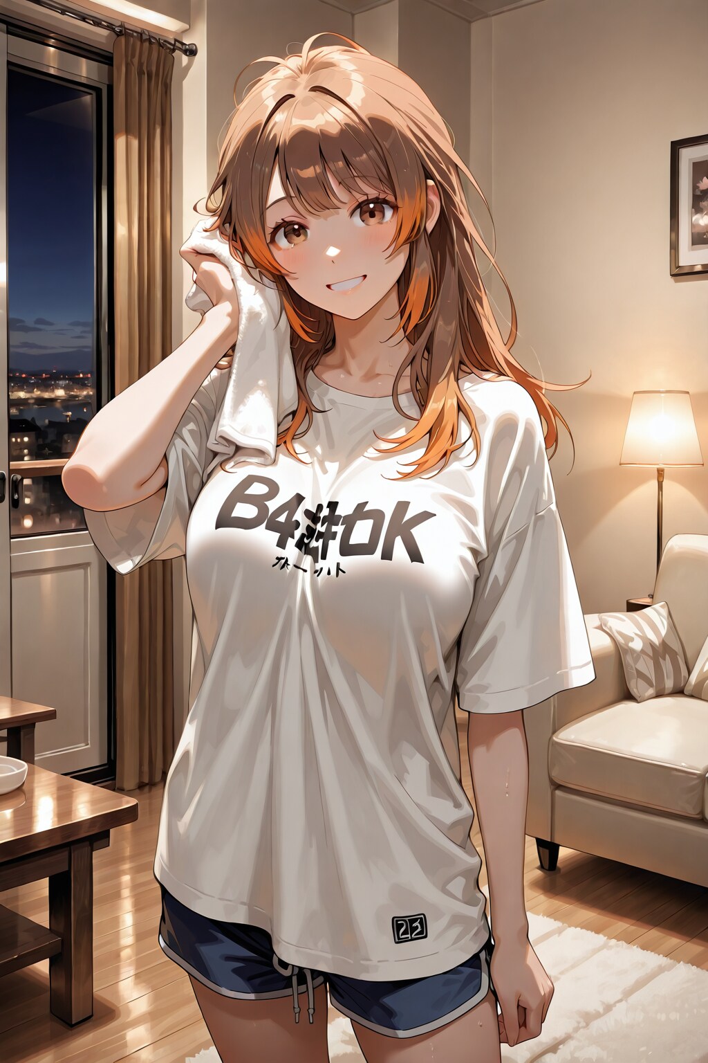 さっぱりした玲奈さん