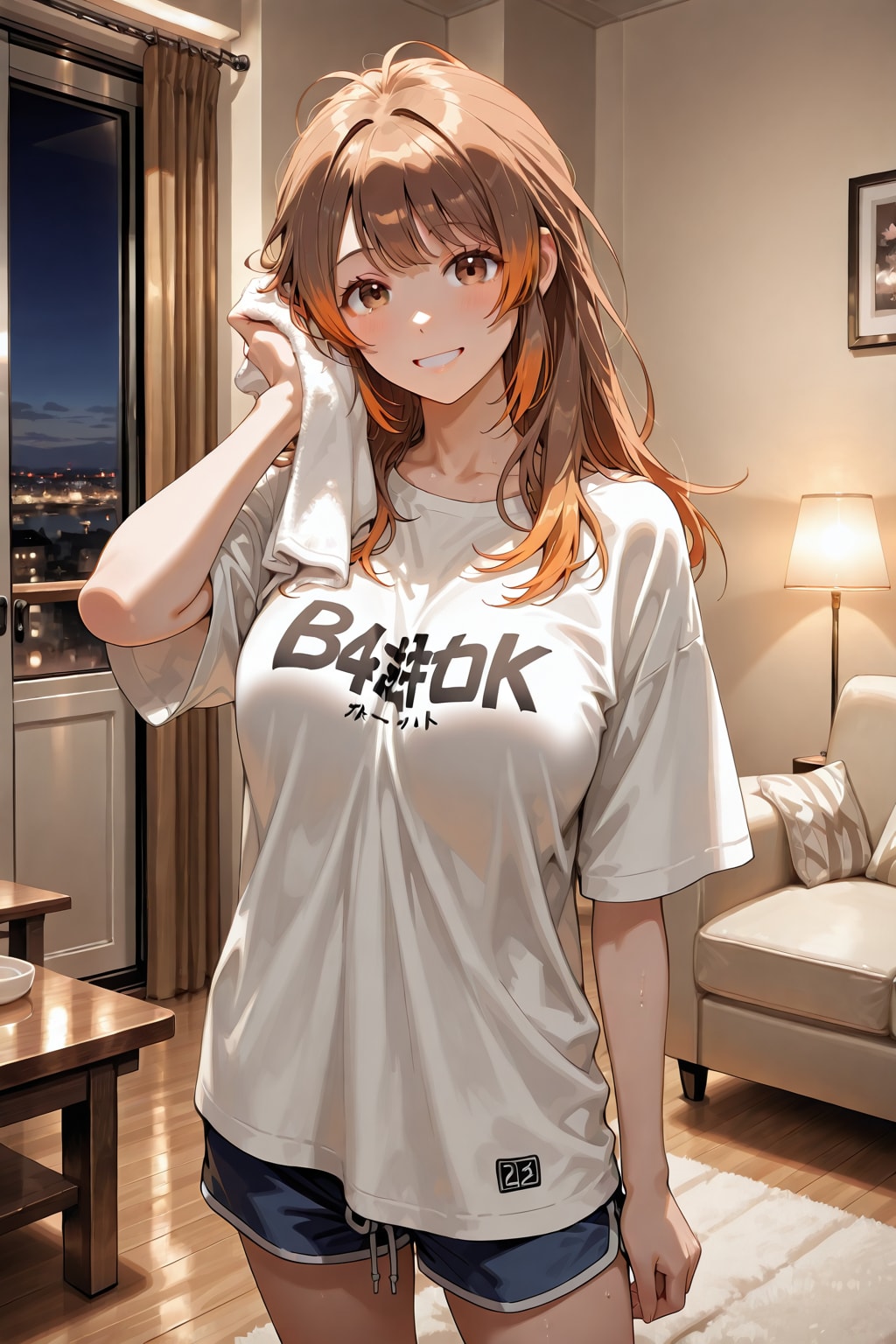 さっぱりした玲奈さん