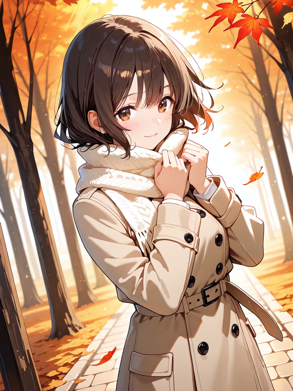 振り返る秋_渚Ver