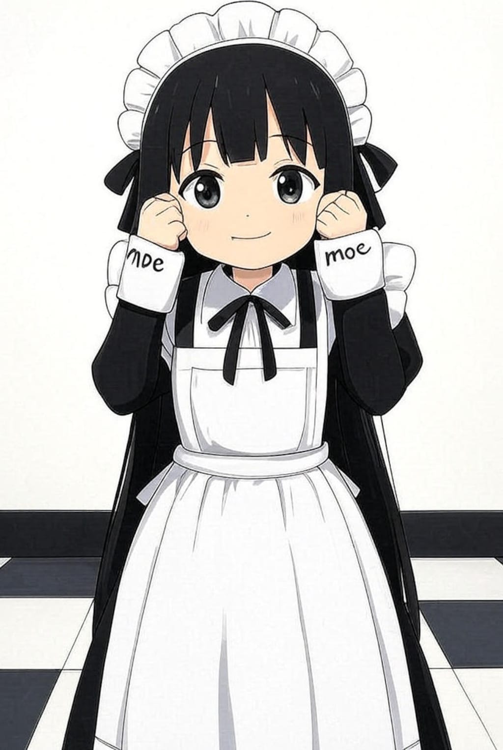 萌え袖なメイドさん