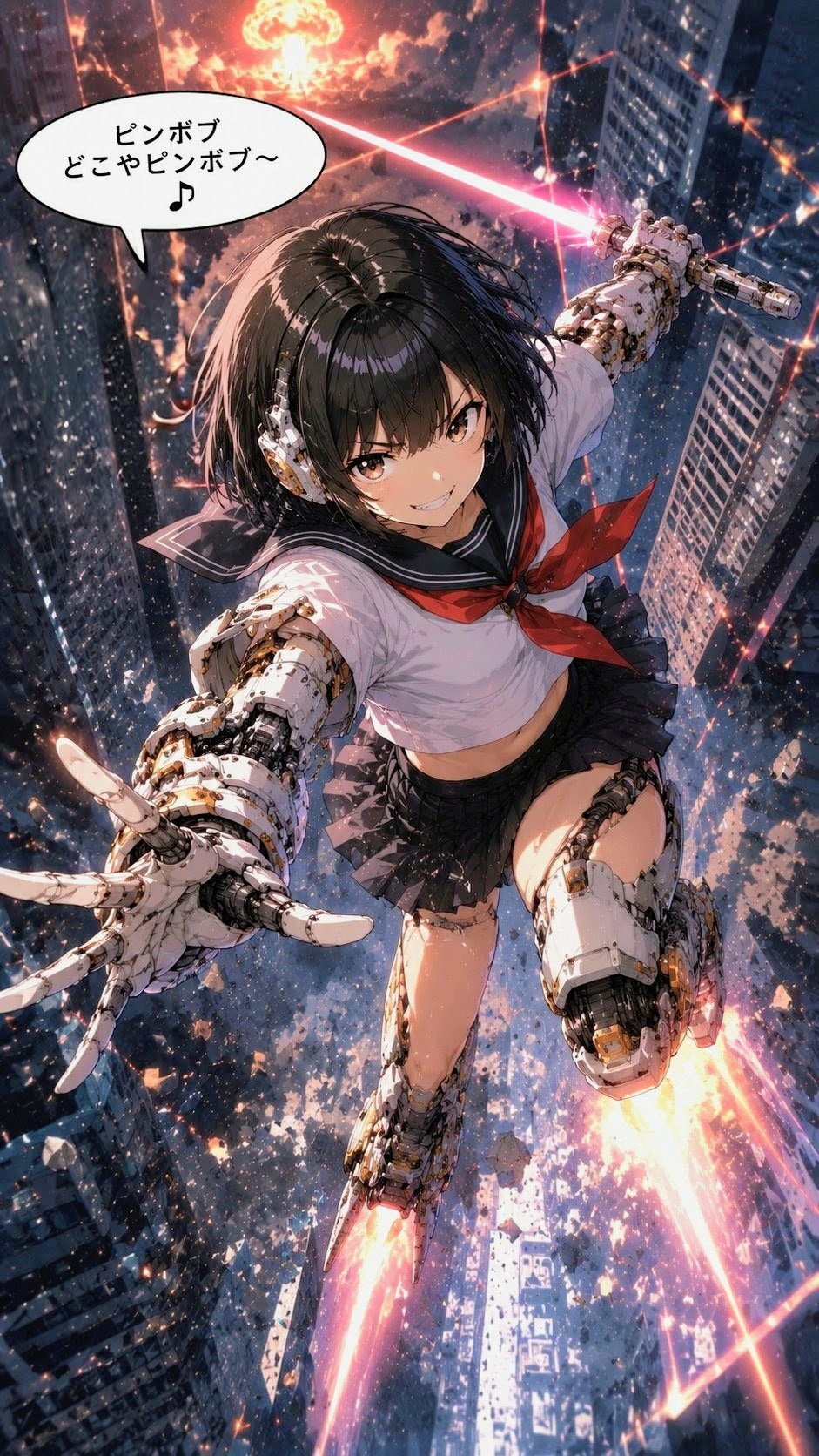 ピンボブ撃滅戦士・千鶴お姉やん✨