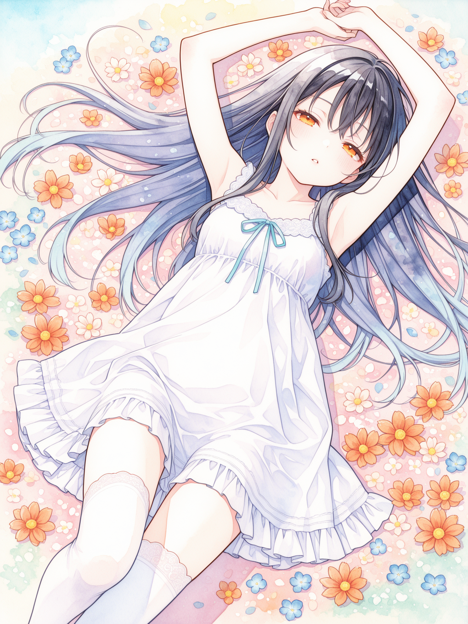 Flower field | の人気AIイラスト・グラビア