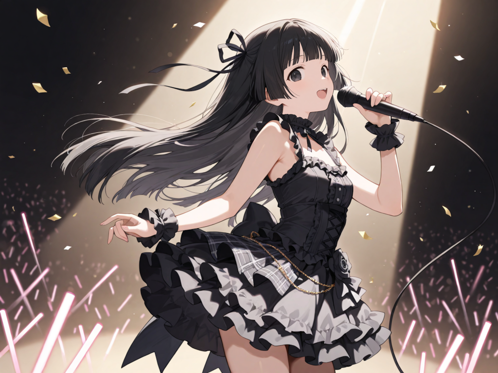 ブラックアイドル「くーちゃん」