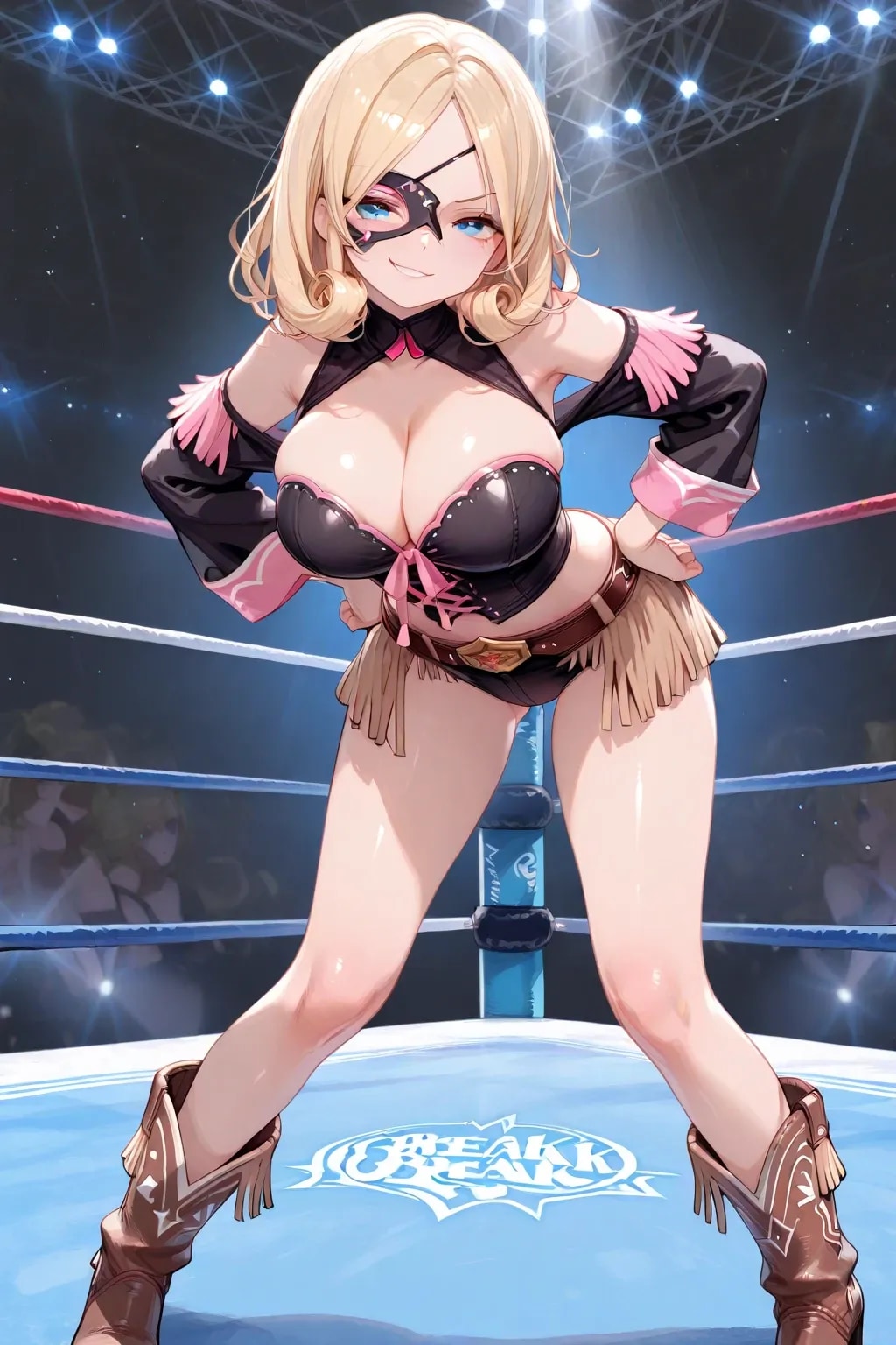 セクシーなヒールレスラー