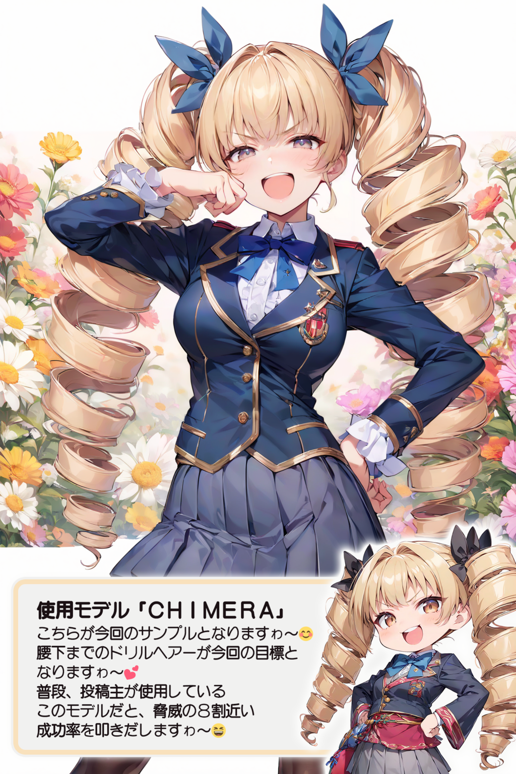 お嬢様のドリルヘアー検証報告