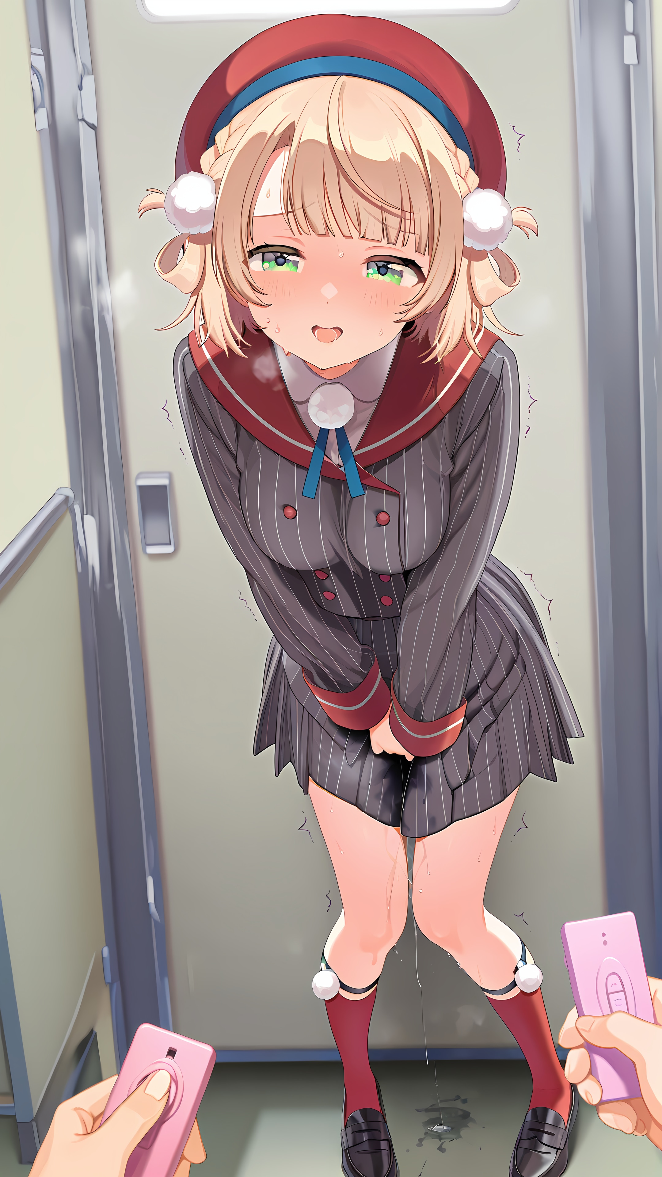 【リモコンローターを仕込まれたしぐれうい】