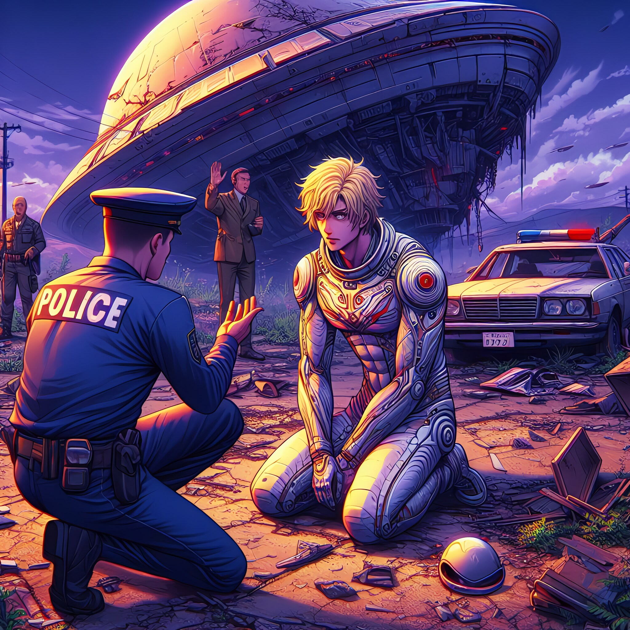 UFO不時着