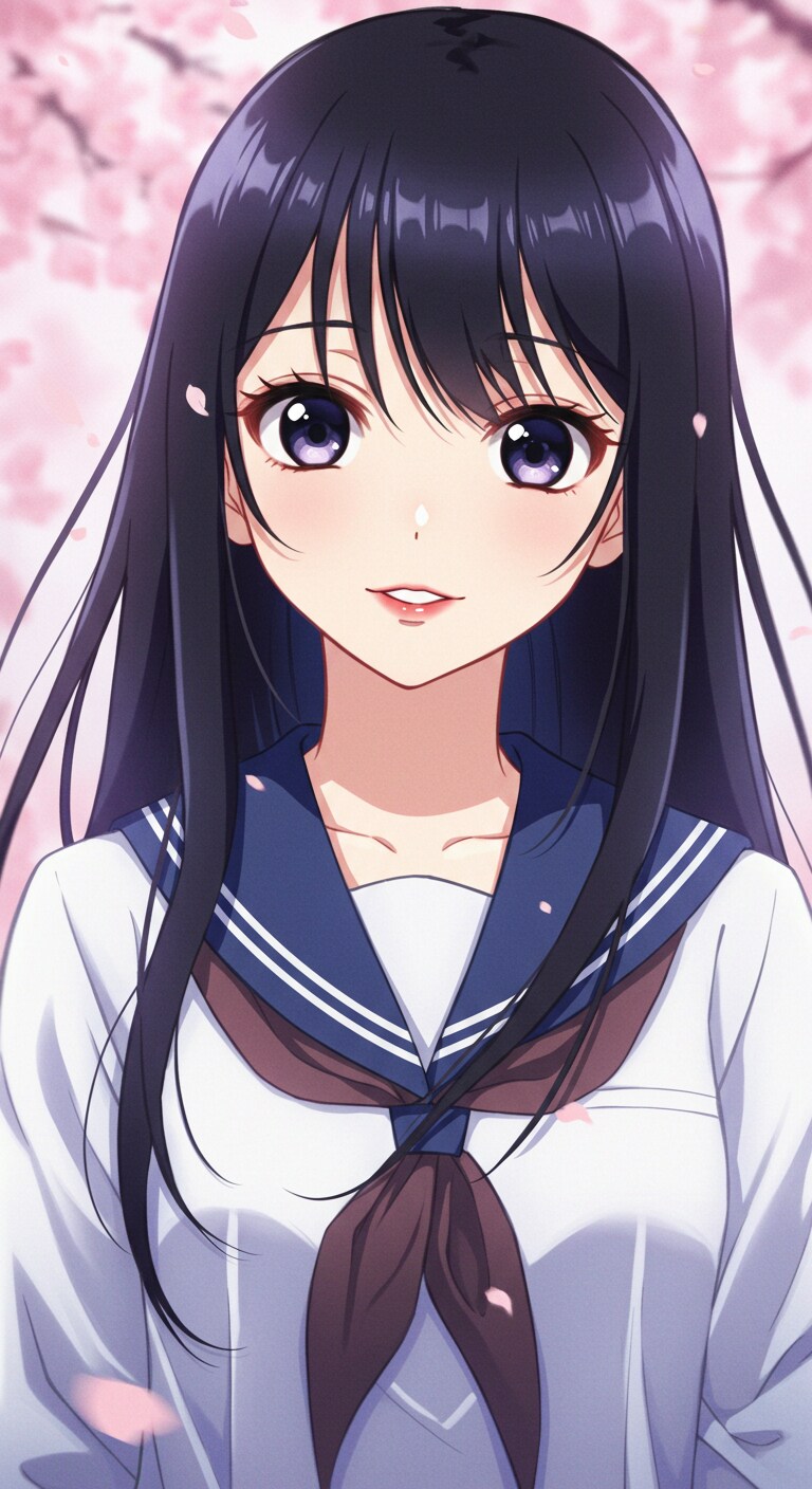 セーラー服の女学生　ImageFX土産