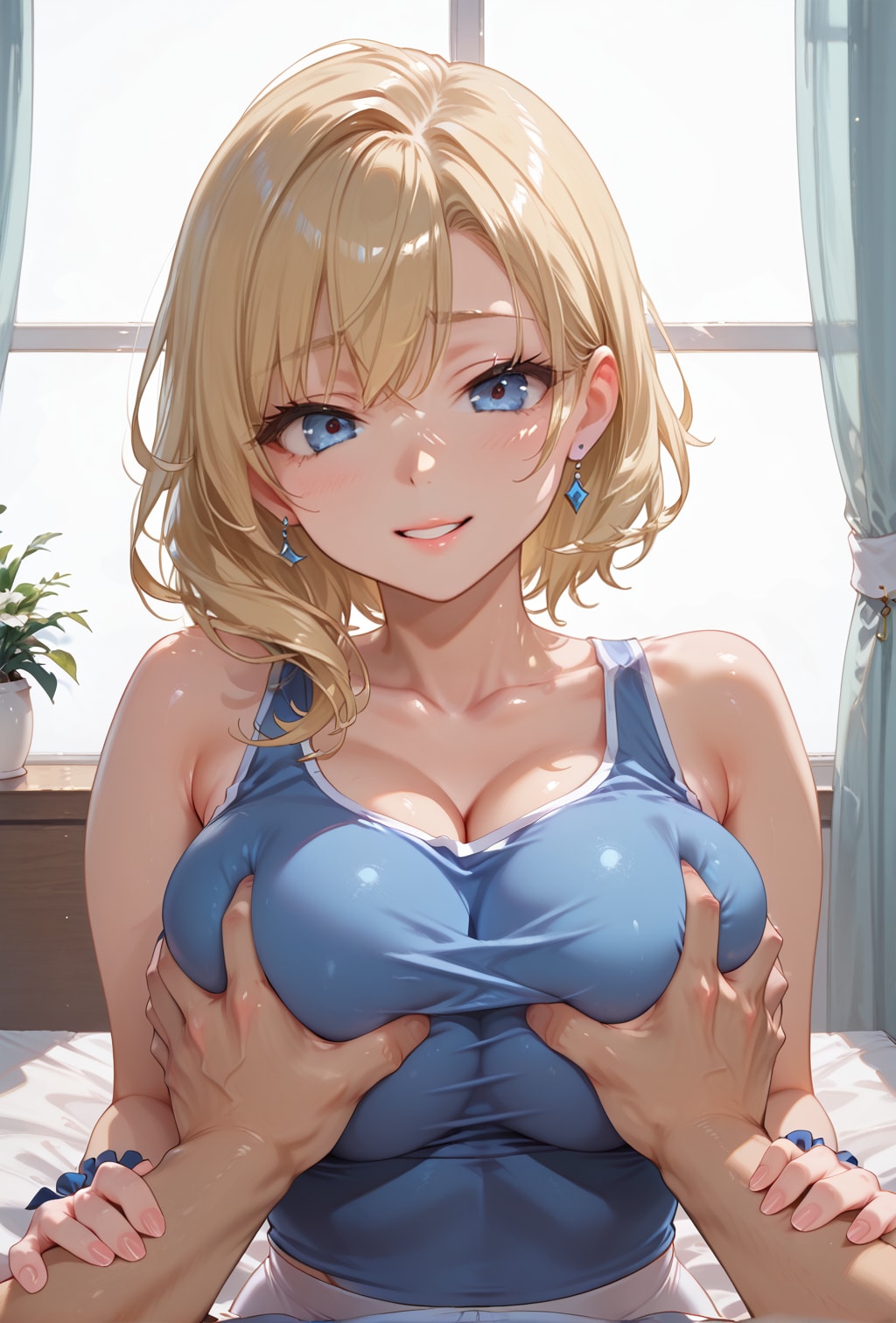 おっぱいタッチ