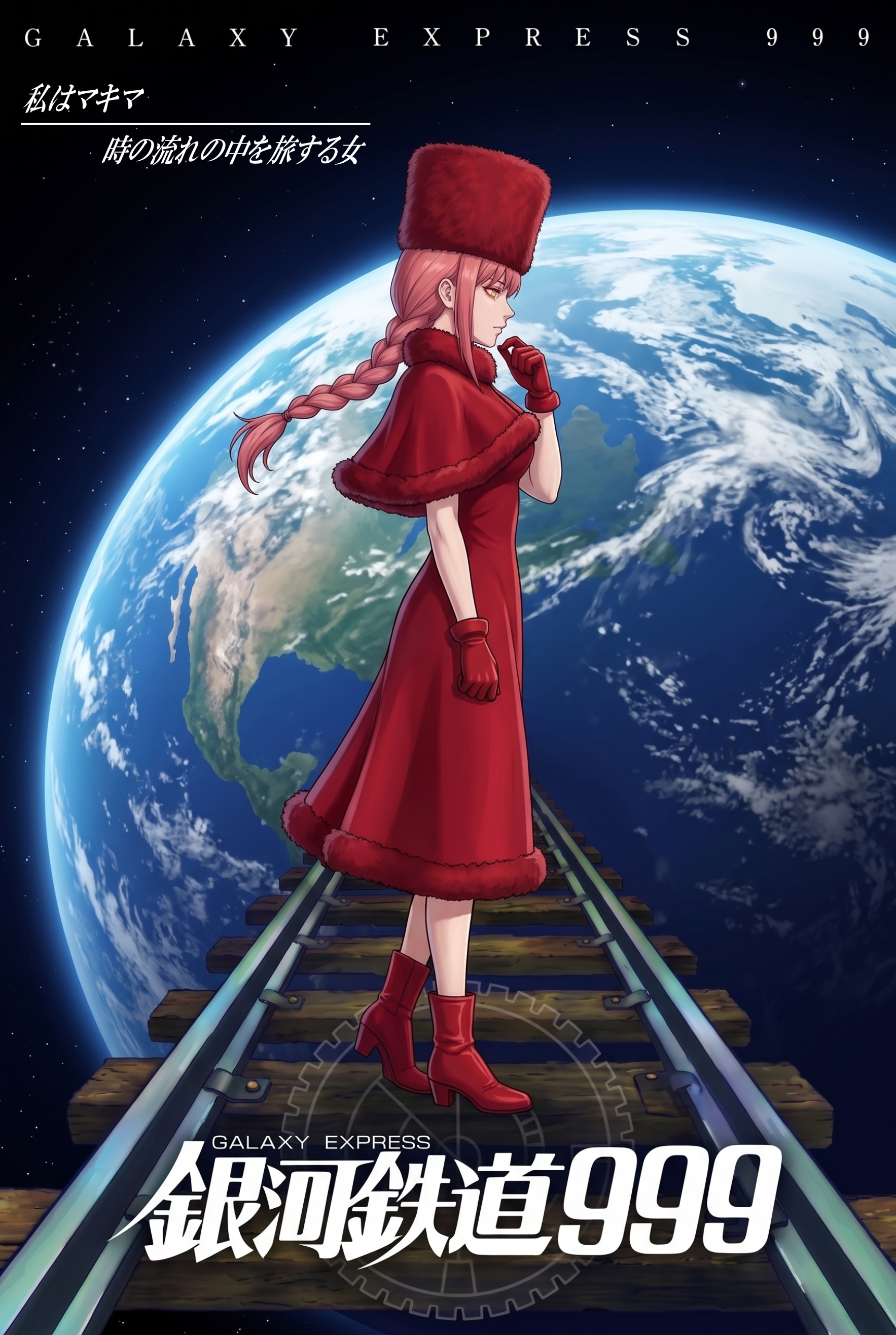 マキマさん【銀河鉄道999編】#001 | の人気AIイラスト・グラビア
