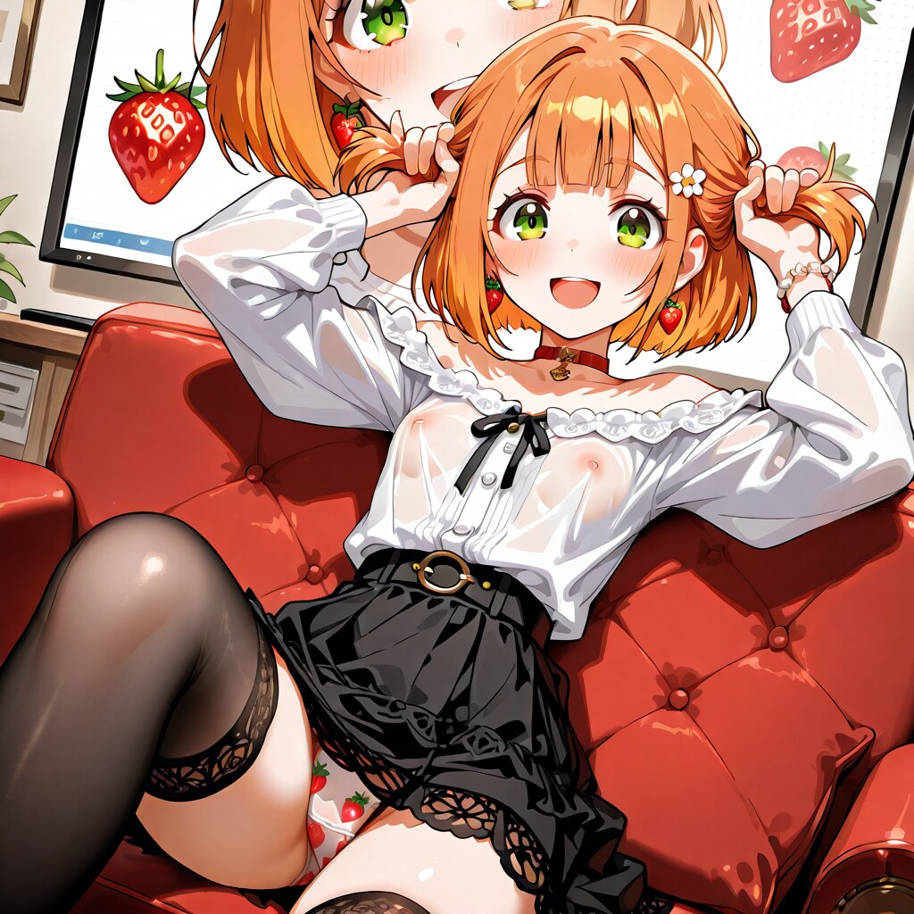 手ツインテ