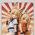 ミラさんちのミラさんとうちの子ピナちゃんでツーショット忍ルマ 5枚目