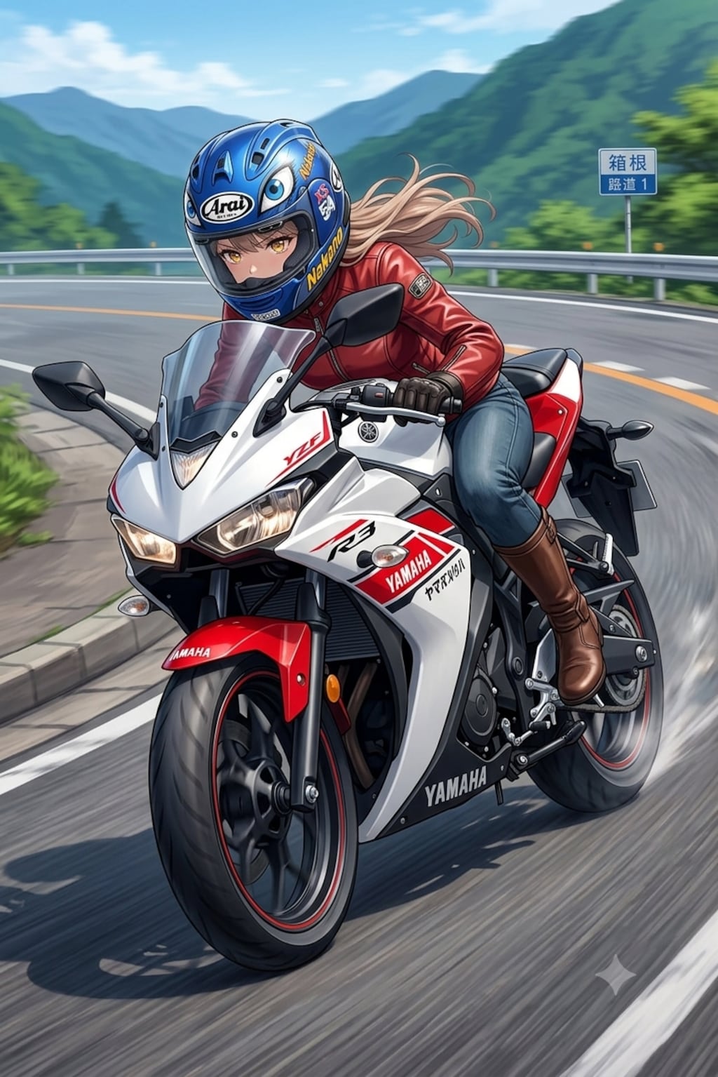 レイナさん YAMAHA YZF-R3