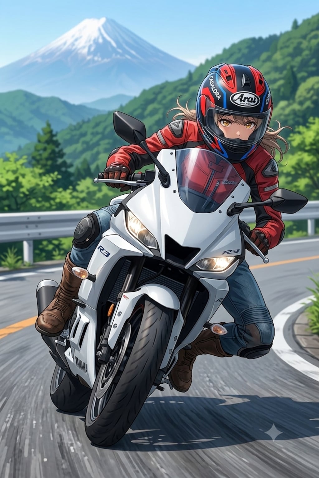 レイナさん YAMAHA YZF-R3