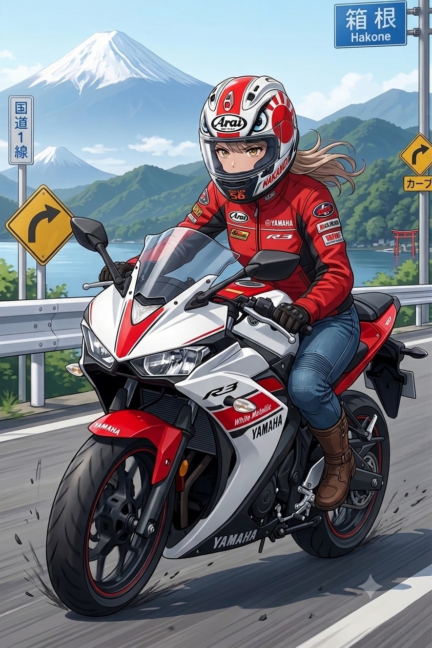 レイナさん YAMAHA YZF-R3