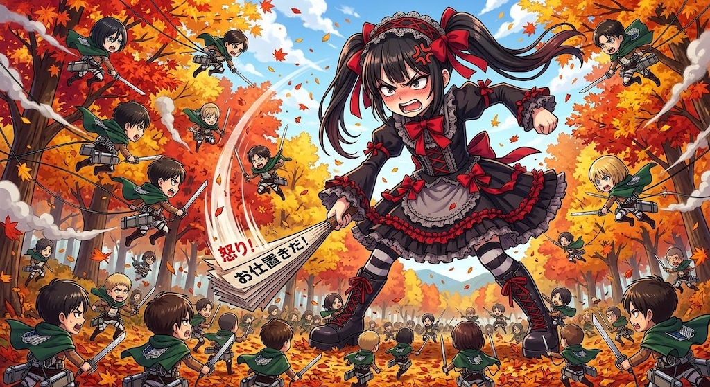 進撃のゴスロリ　紅葉の森ほか