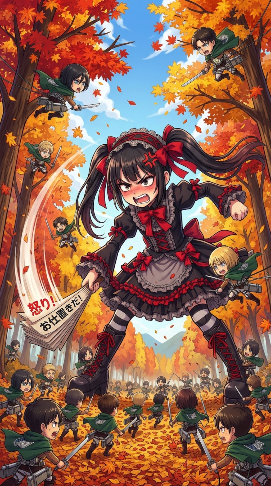 進撃のゴスロリ　紅葉の森ほか