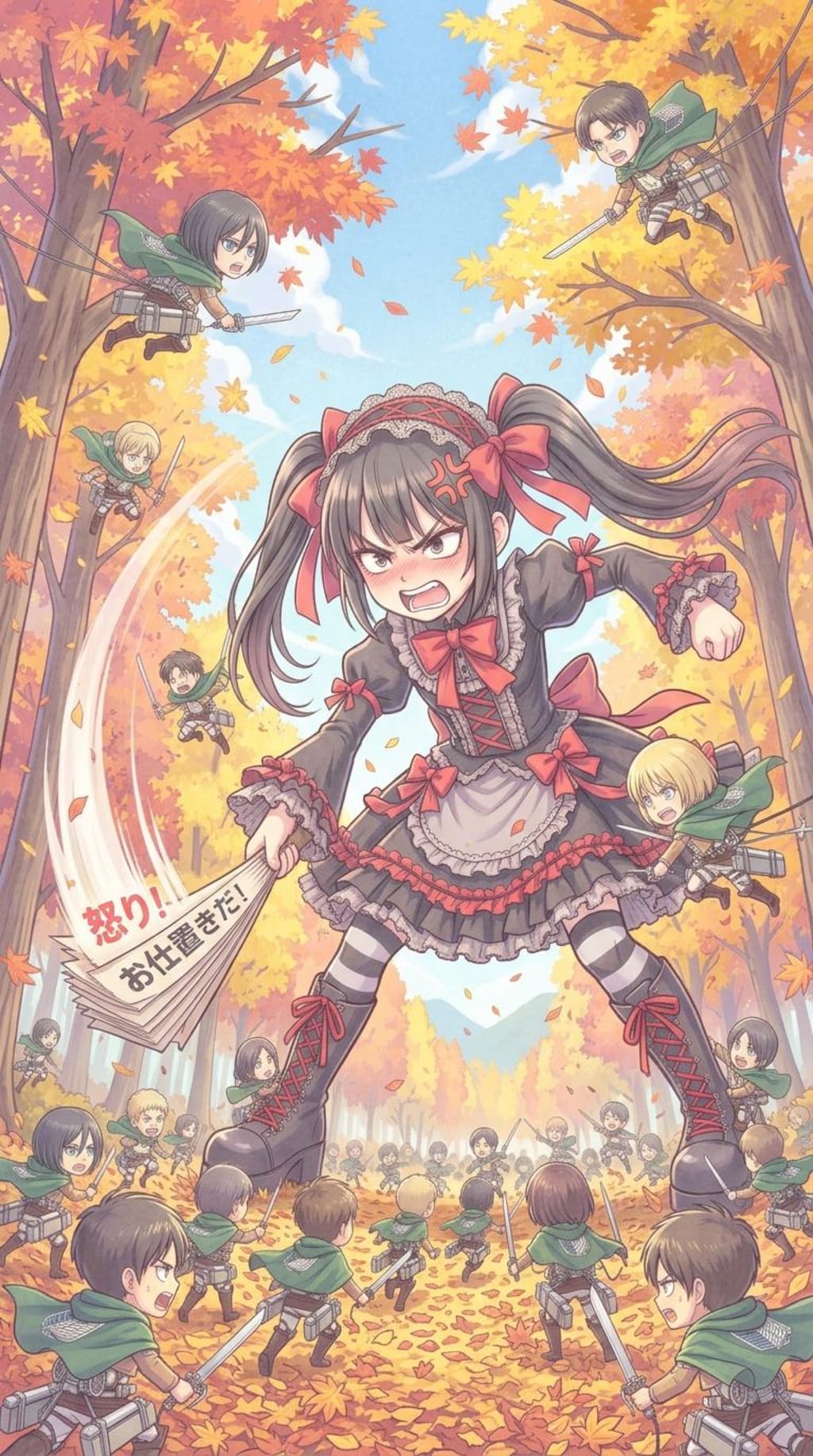 進撃のゴスロリ　紅葉の森ほか