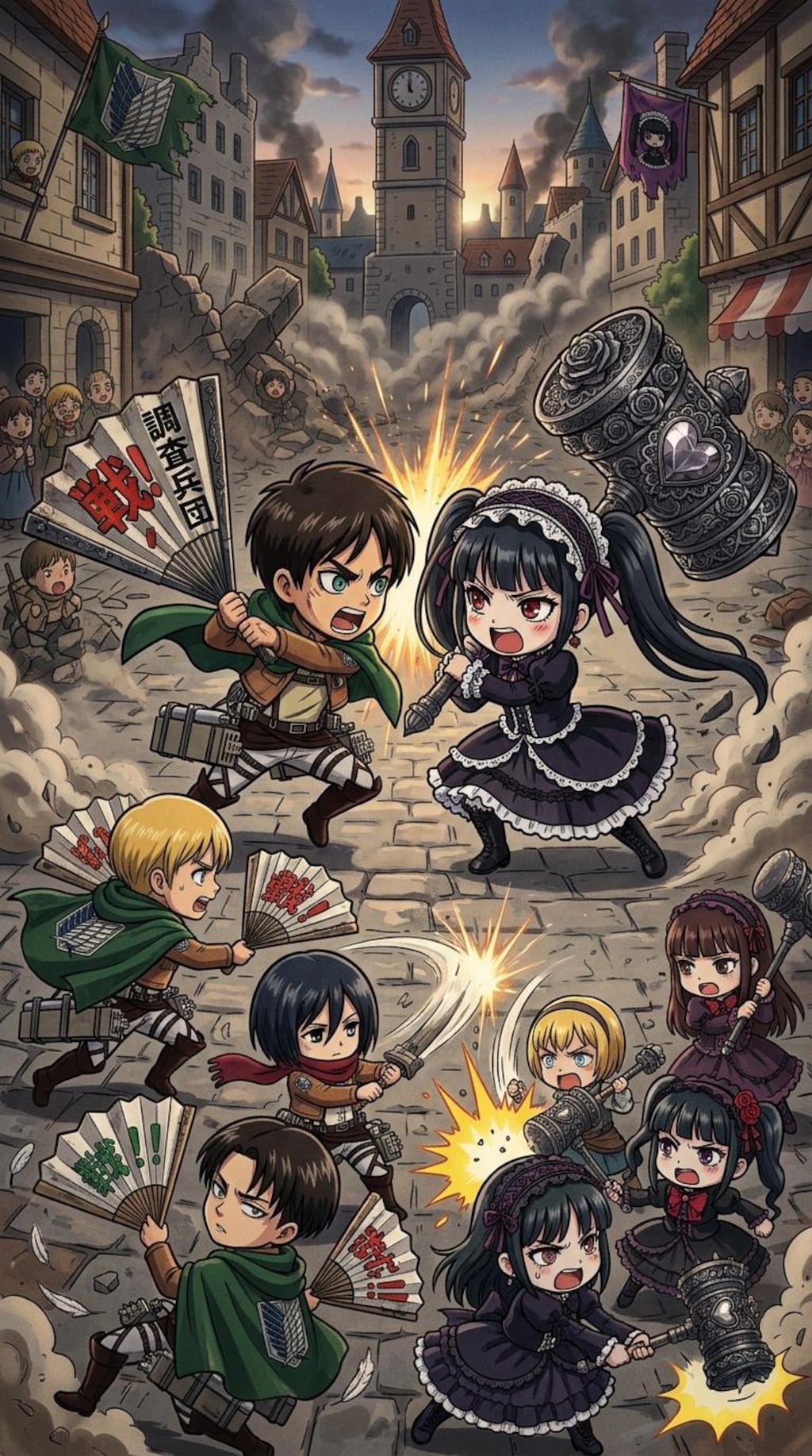 進撃のゴスロリ　紅葉の森ほか