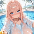 えちどなちゃんと水鉄砲 4枚目