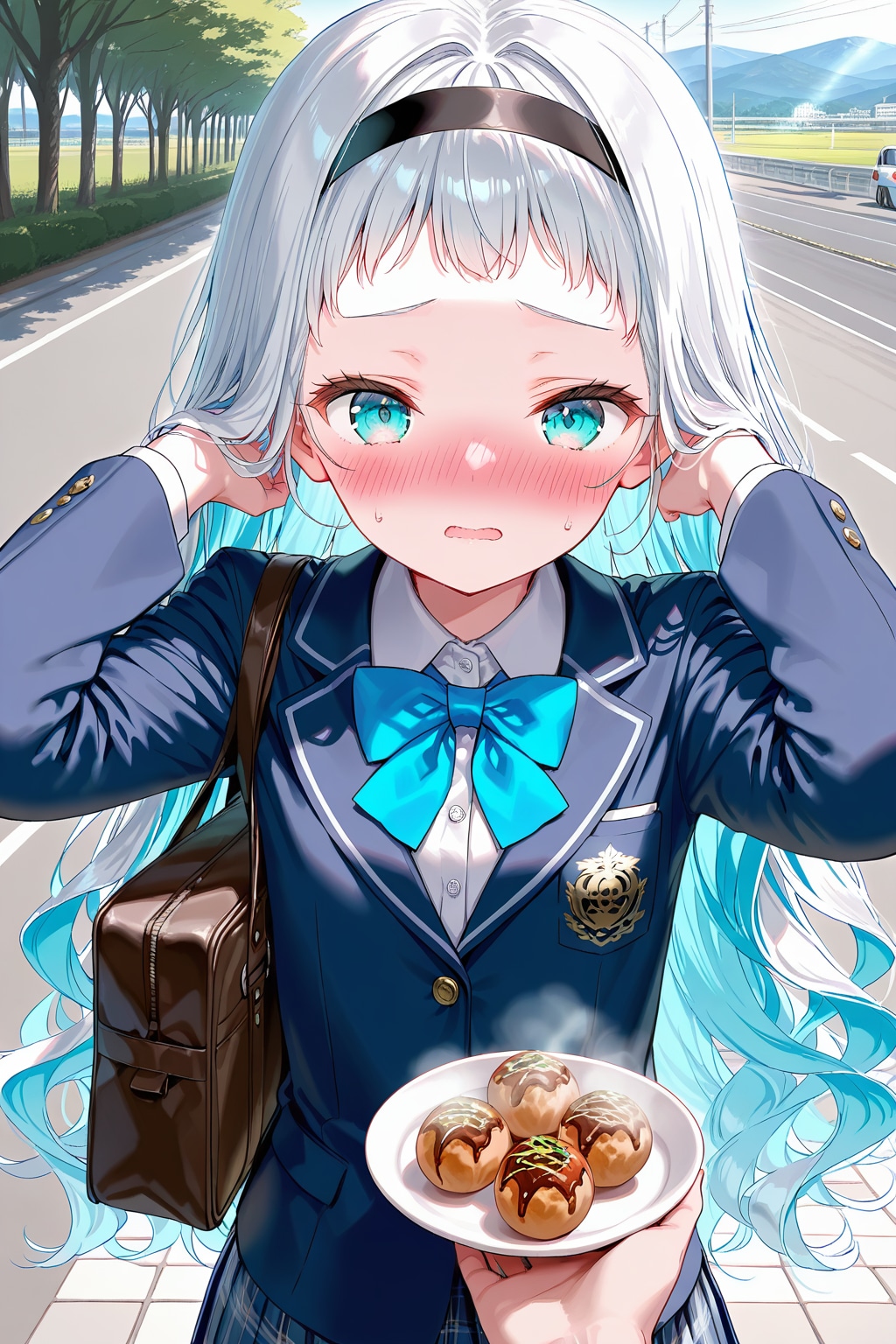 あえて言おう！…髪にたこ焼き付いてたよ | の人気AIイラスト・グラビア