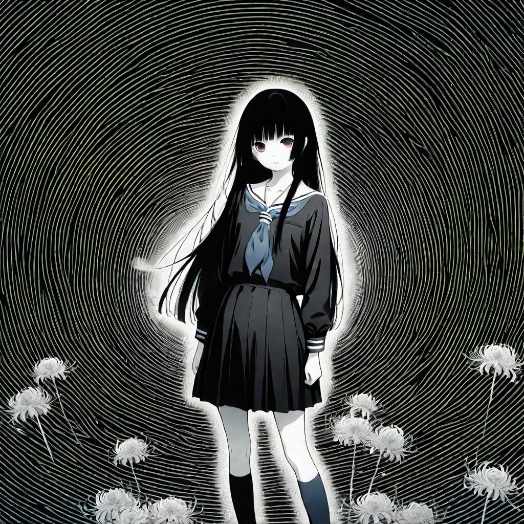 閻魔あい（地獄少女）① | の人気AIイラスト・グラビア