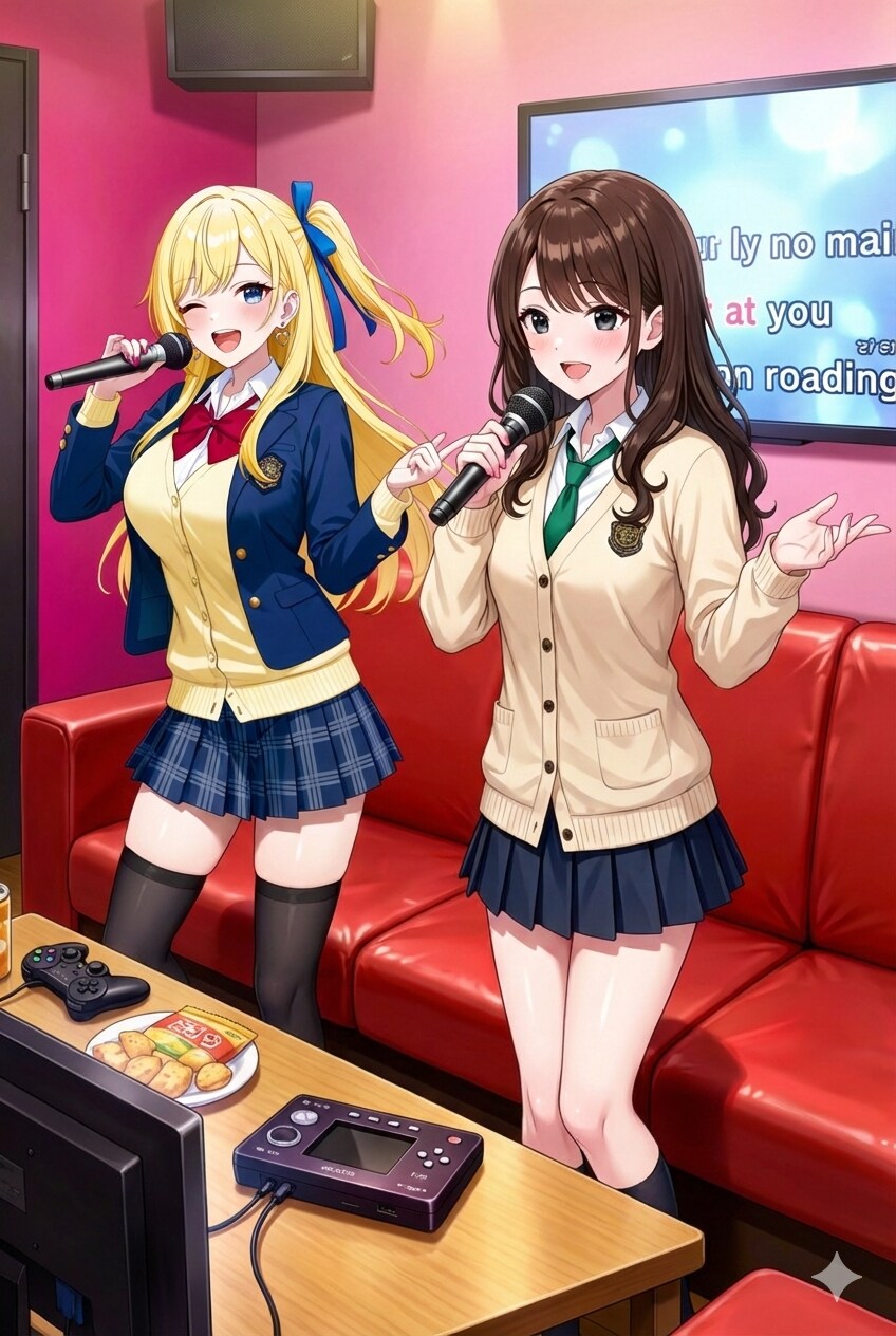 吉城寺冴ちゃんとナミちゃん