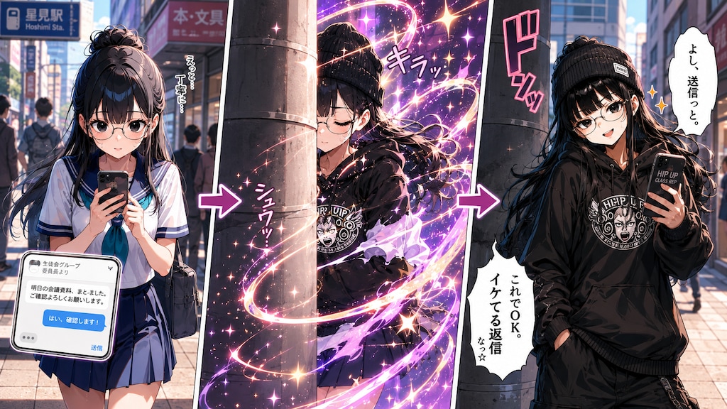 委員長の変身
