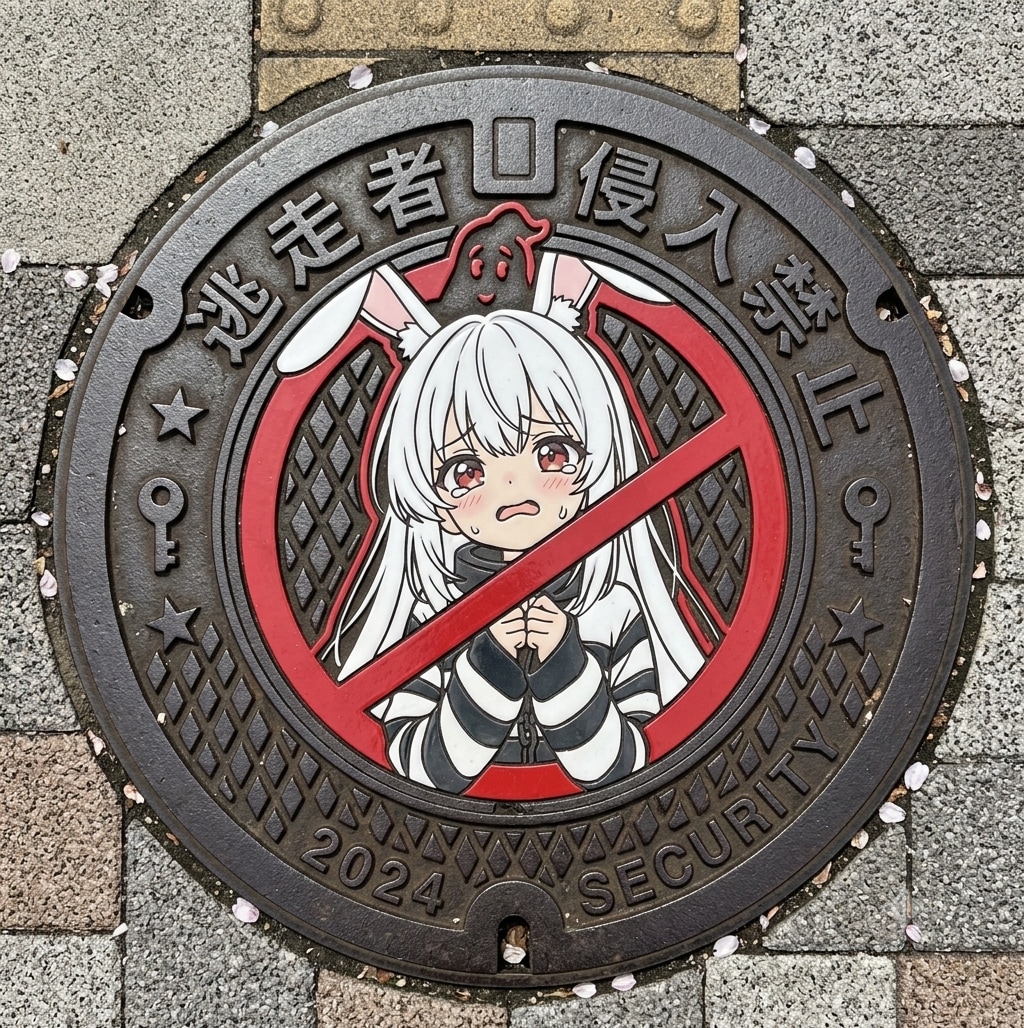逃走者侵入禁止マンホール！！
