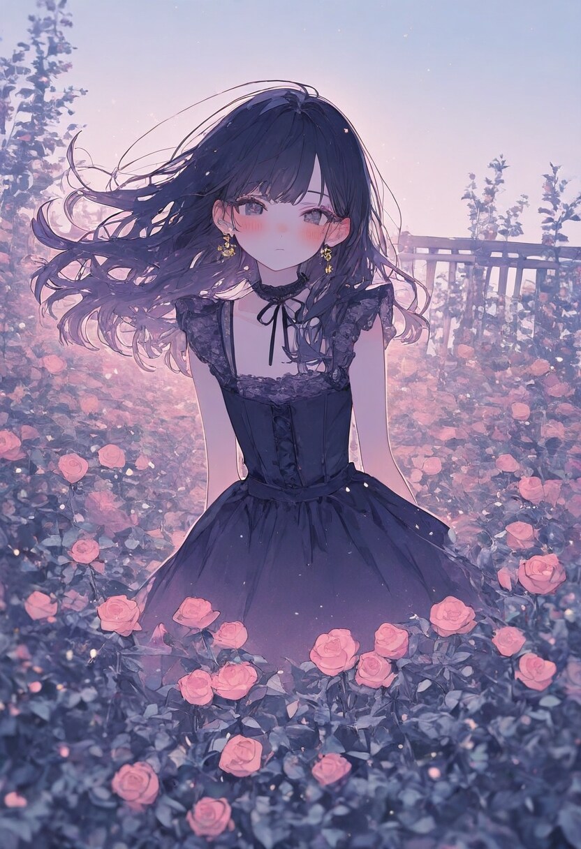 薔薇園の少女