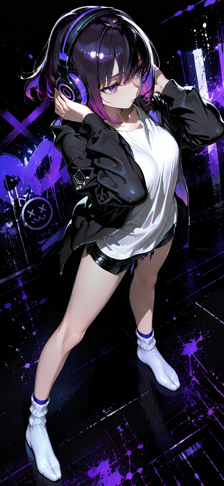 紫が似合う女の子139