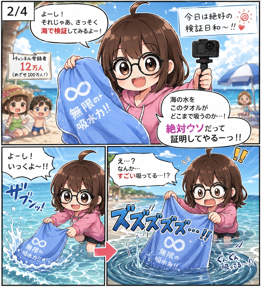 速乾吸水✨無限の吸水力をあなたに✋
