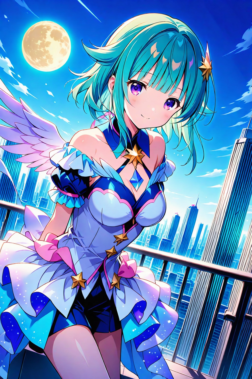 蒼の魔法少女 | の人気AIイラスト・グラビア