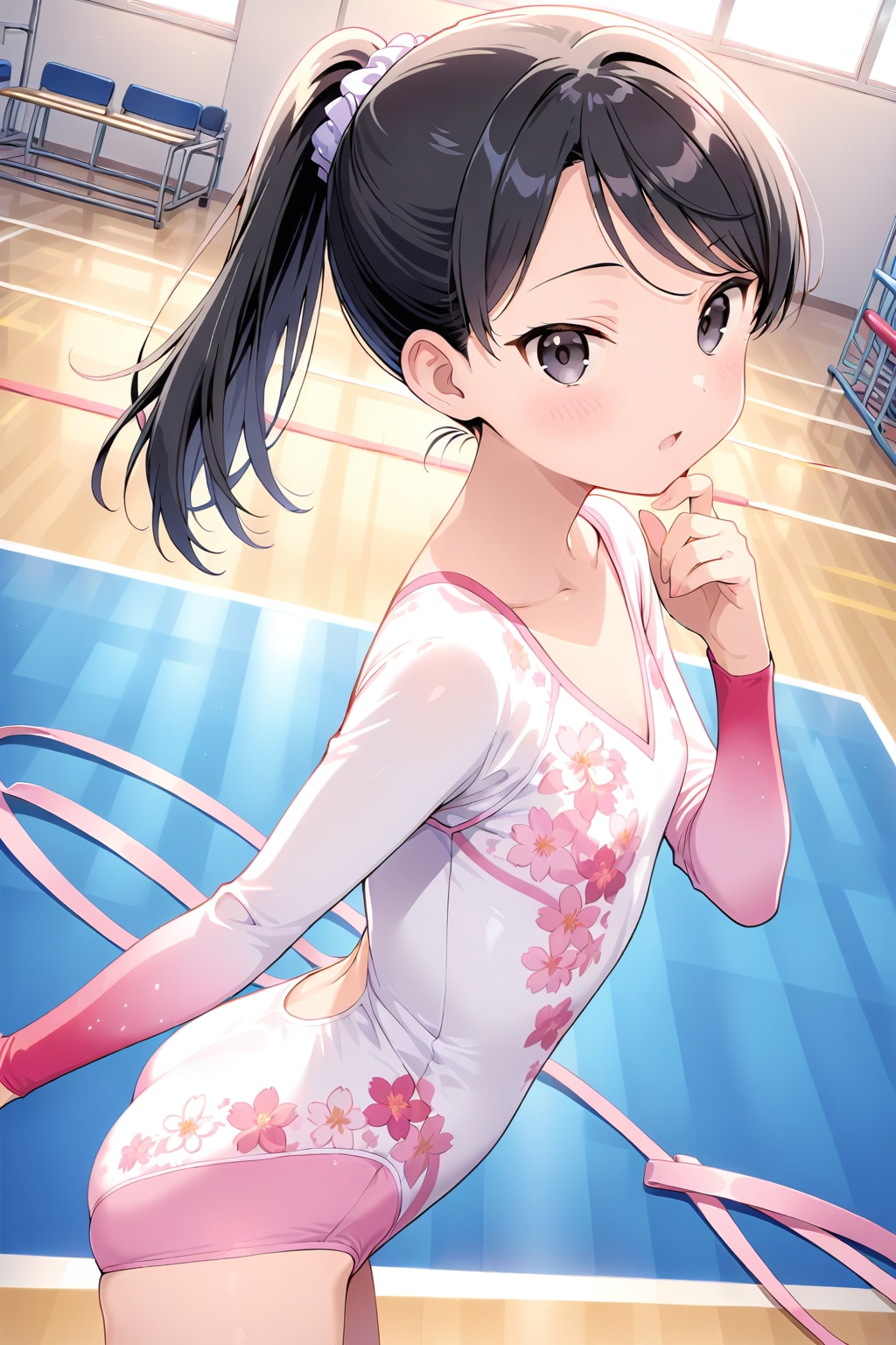 新体操部の沙希ちゃん✨１