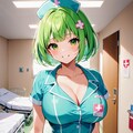 胸元強調しすぎな😅#EMERALDナースさん❤️ 2枚目