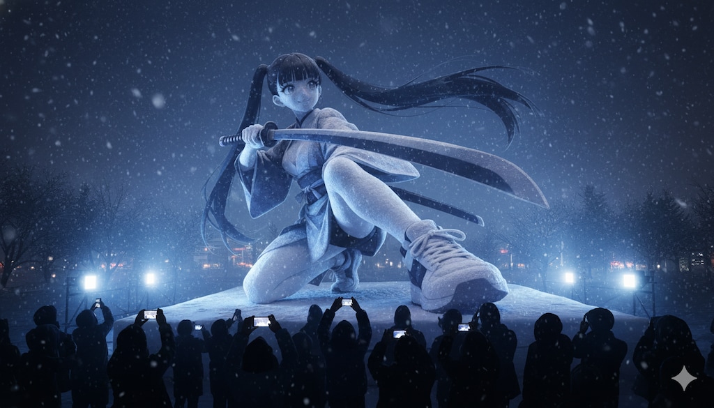 (特別展示)雪像 at スーパーちちぷい 雪国店