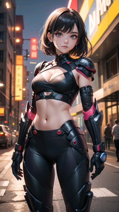 バトルスーツ女子