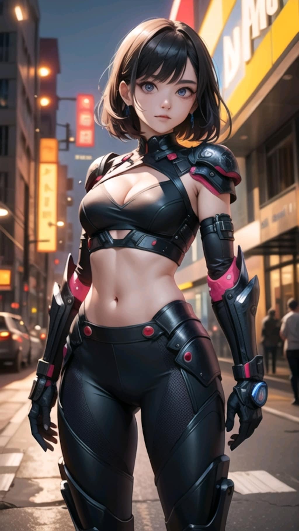 バトルスーツ女子