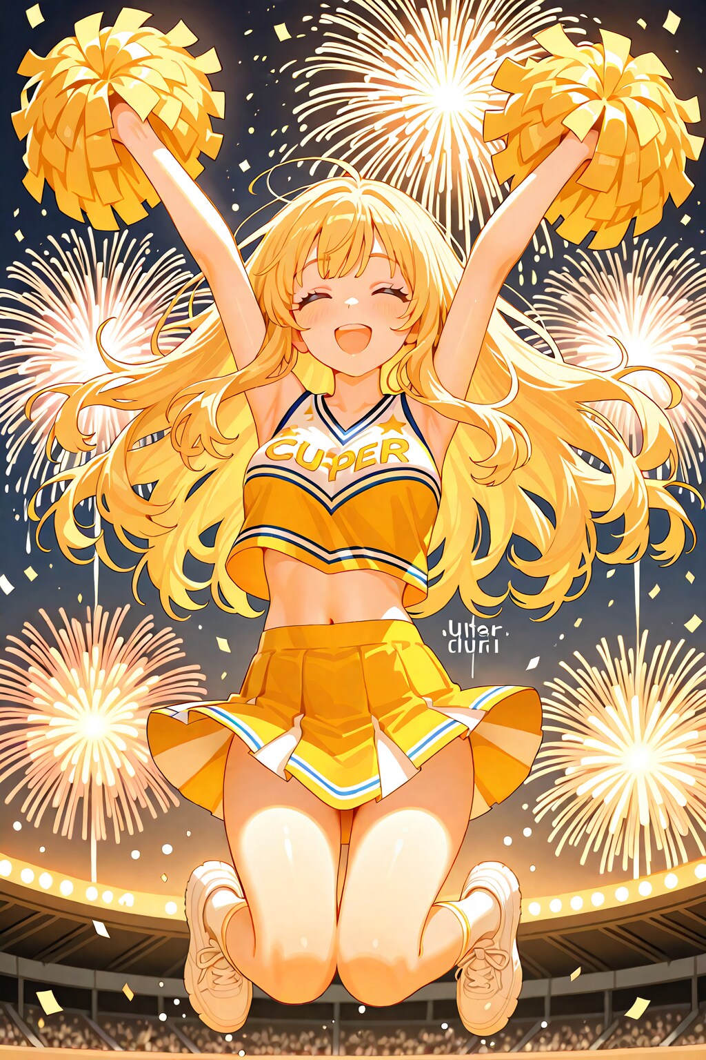 美少女チアガール | の人気AIイラスト・グラビア