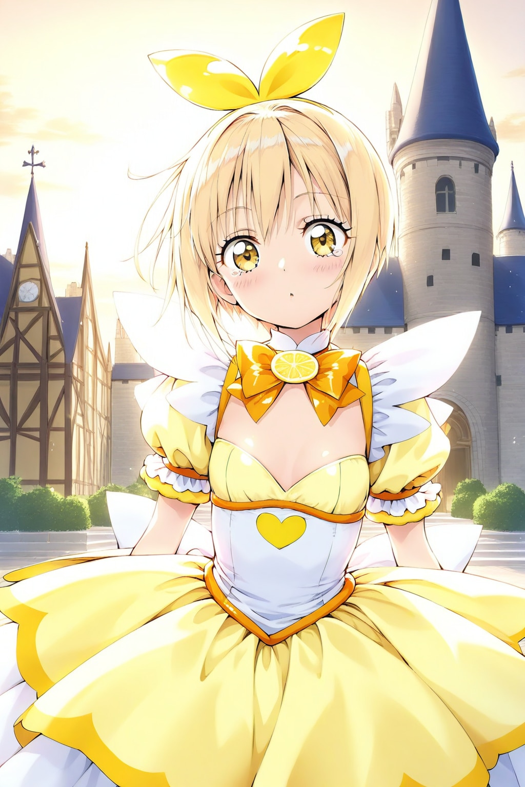 中世に迷い込んだ少女