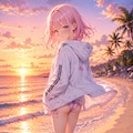 パーカー女子、可愛いよね 4枚目