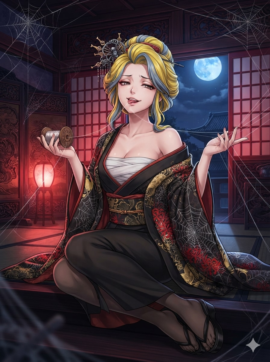 女郎蜘蛛擬人化