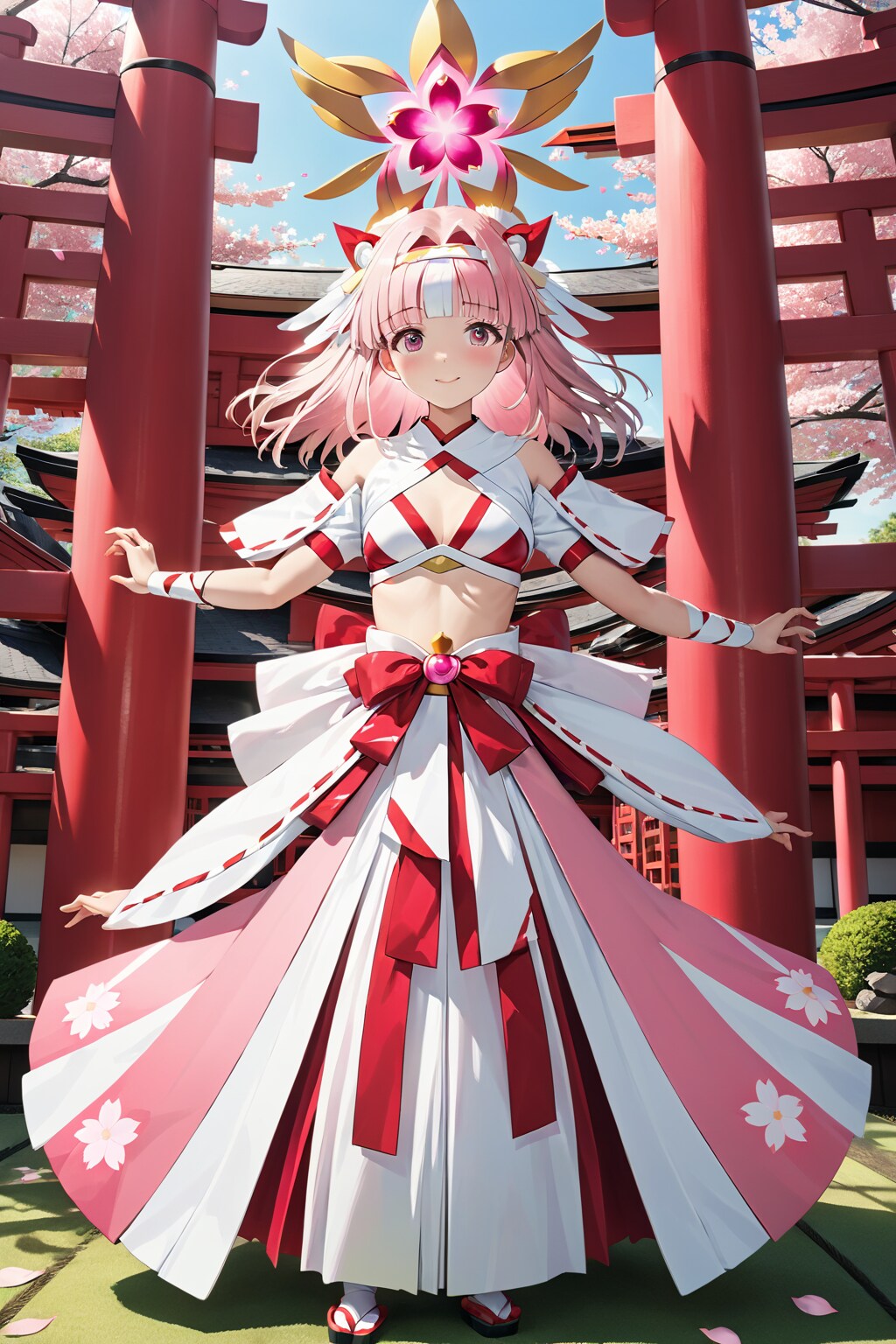 サクラ娘 | の人気AIイラスト・グラビア