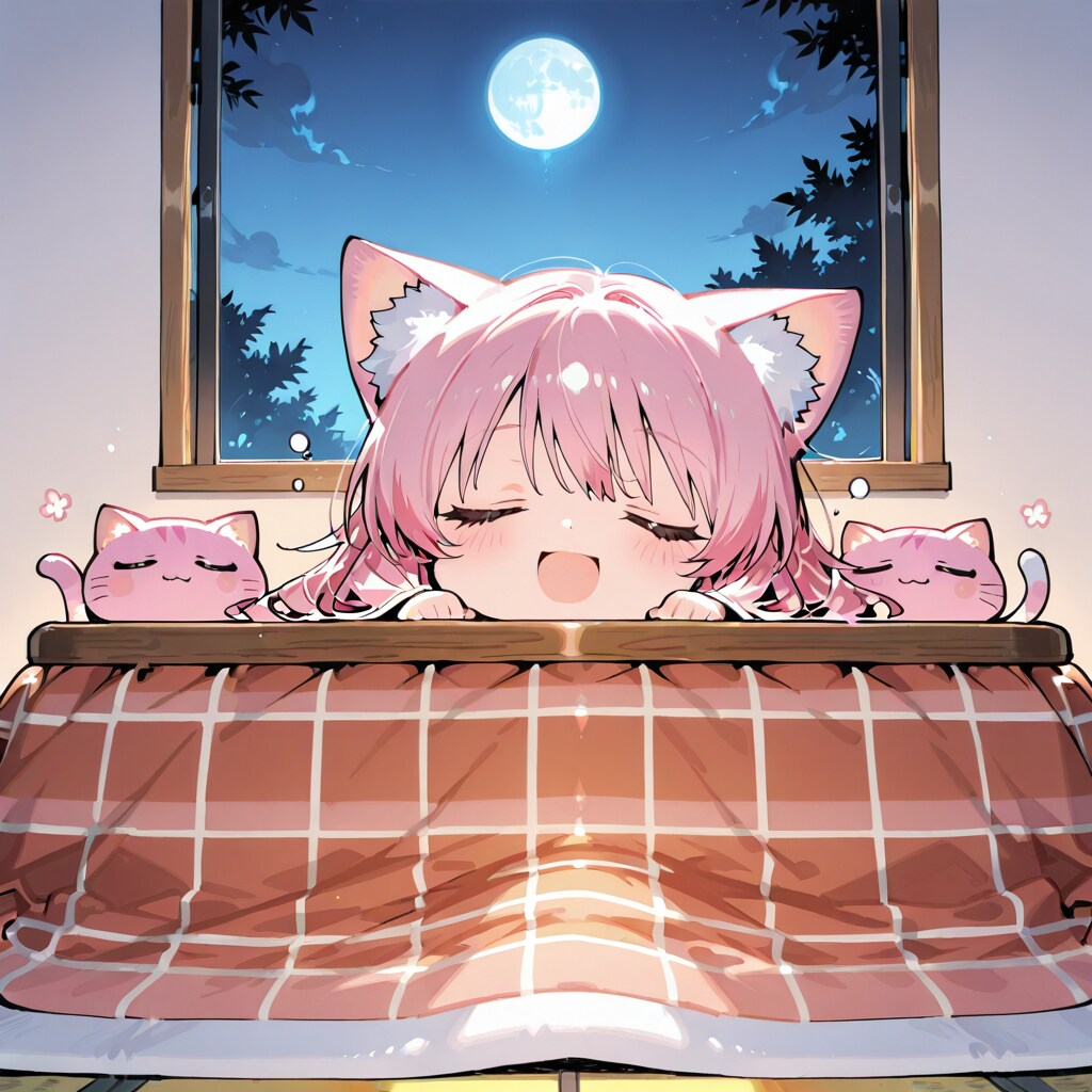 こたつで幸せ夜更かし