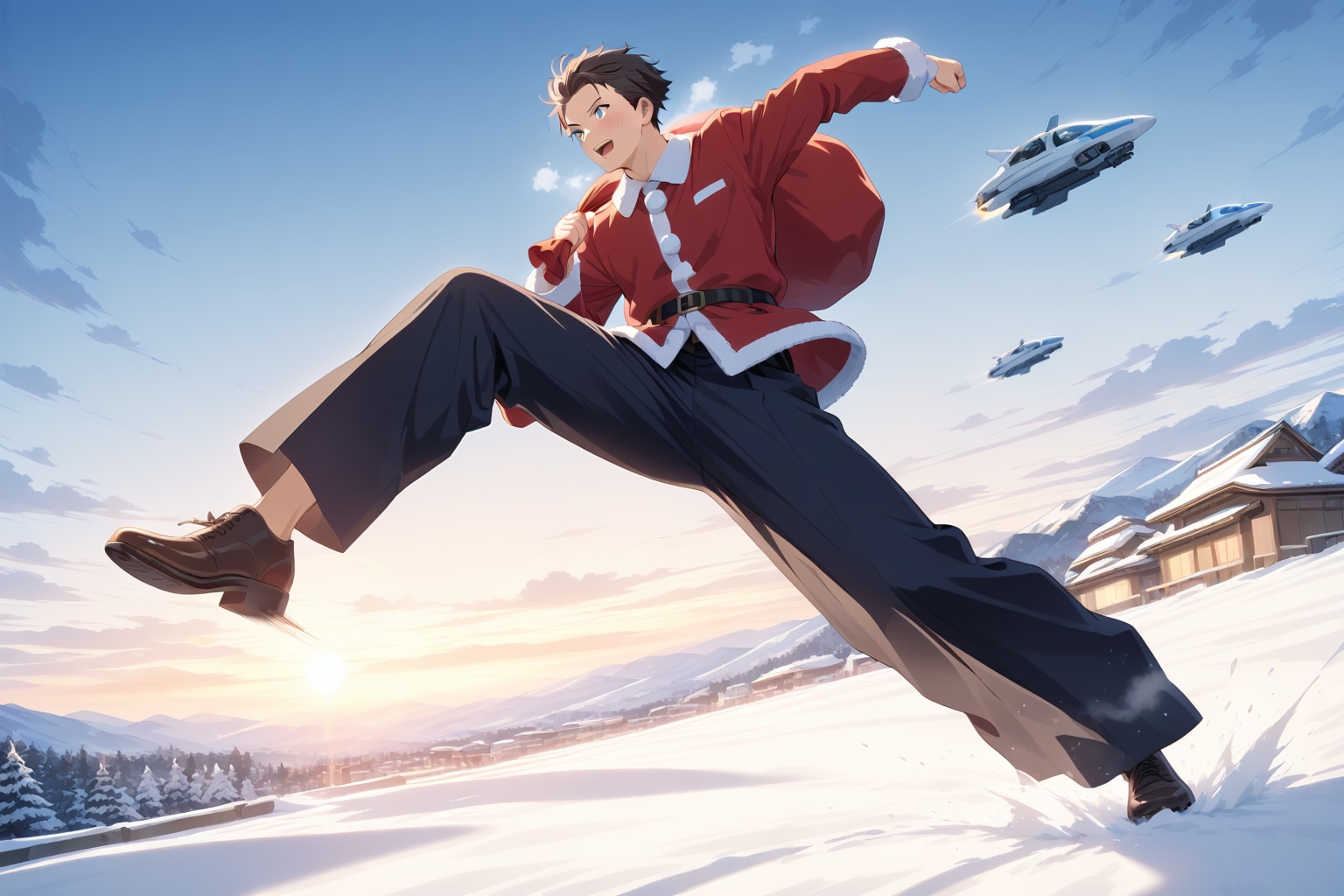 ヤングサンタクロース　５ | の人気AIイラスト・グラビア