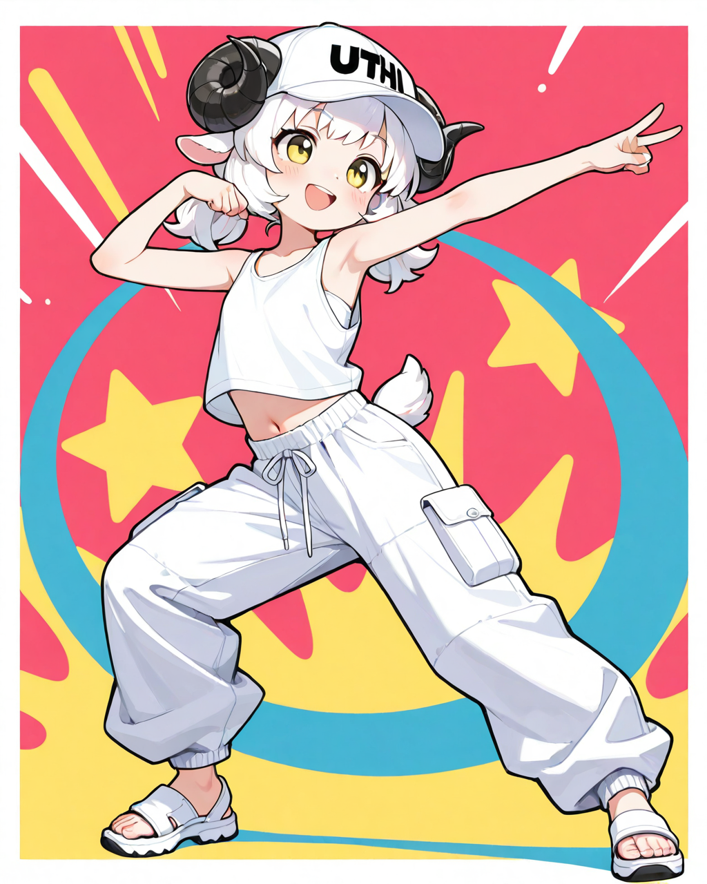 カーゴパンツのメイちゃん♡